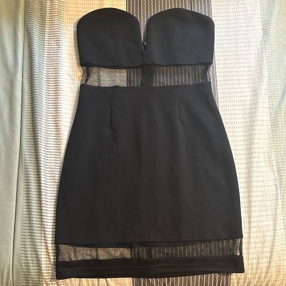 Tobi strapless black dress - Picture 1 of 1